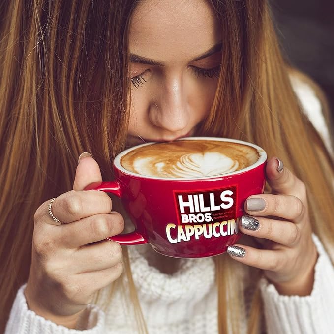 Hills Bros Salted Caramel Cappuccino 14 Oz (Pack of 3)