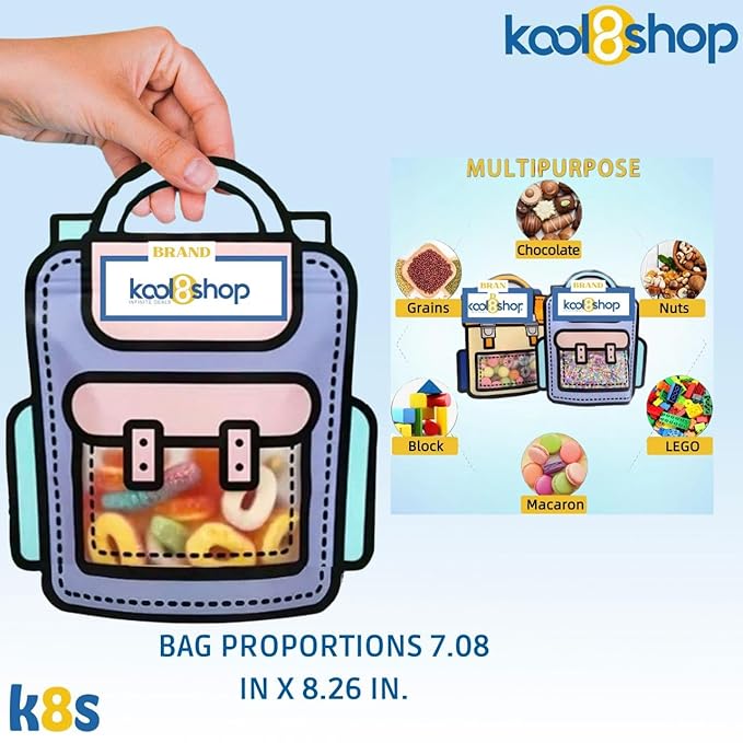 Welch's Zero Sugar Tropical Punch Juice Drink 10 fl oz Plastic Bottle 24 Pack + 2 Reusable Snack Bags by KOOL8SHOP Infinite Deals