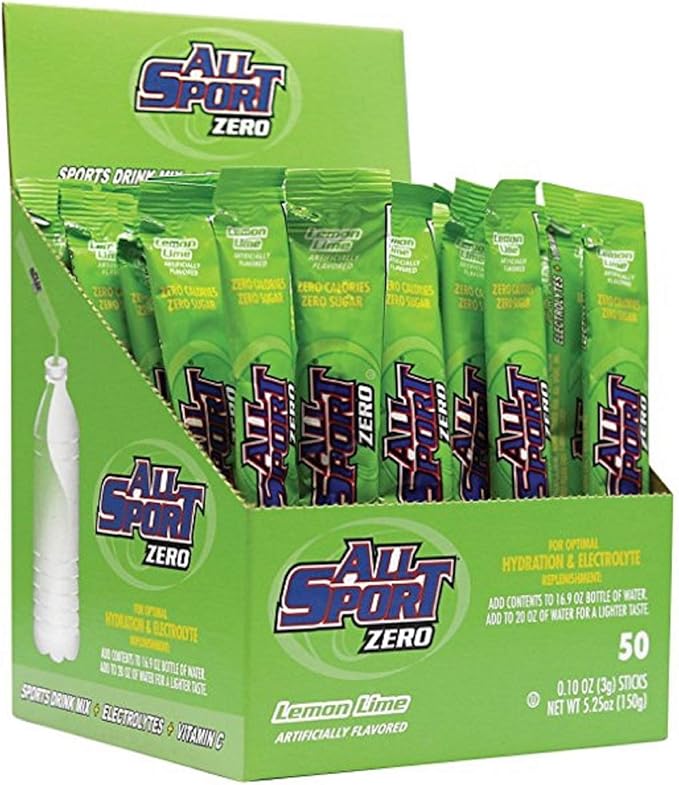 All Sport Zero Powder Sticks Variety Pack 500 Case (10 Boxes of 50)