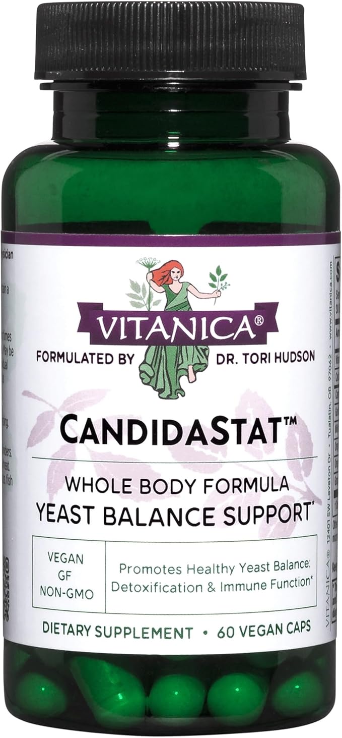 Vitanica Candidastat Balanced Support Vegan 60 Capsules