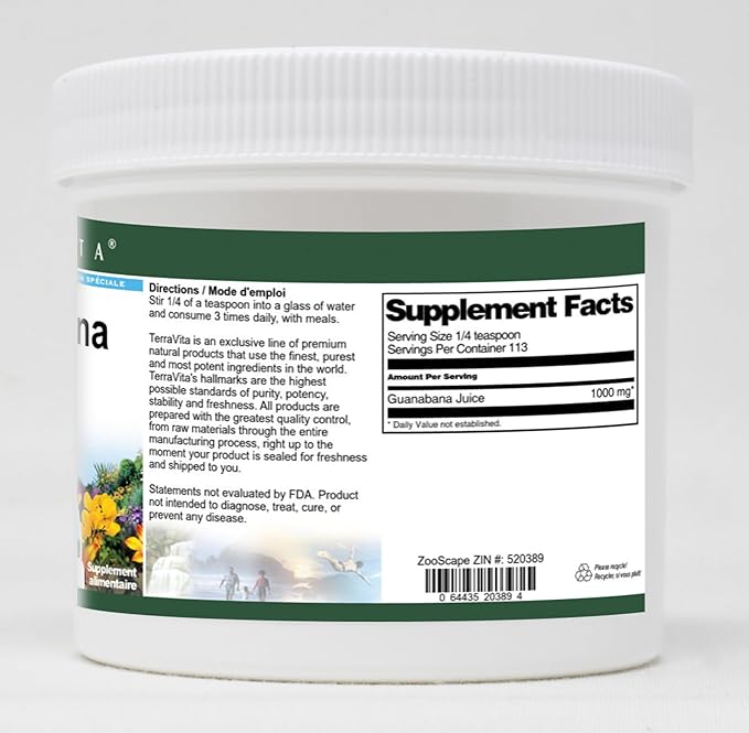 Guanabana Juice Powder (4 oz ZIN: 520389) - 3 Pack