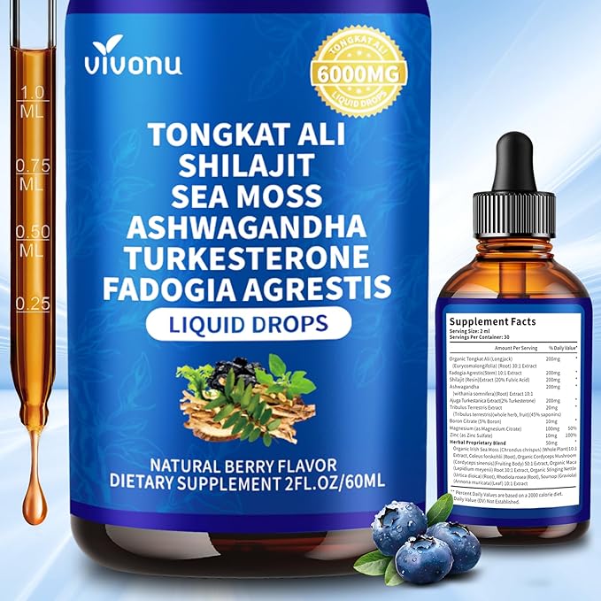 VivoNu Vitamin D Drops Vitamin D3 K2 for Immune Health Liquid Drops Supplement Organic &amp Non-GMO