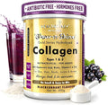 Collagen Powder 200g | Hydrolysed Collagen for Women and Men with Hyaluronic Acid Biotin and Vitamin C for Healthy Skin Hair and Nails - (Black Currant 200gm)