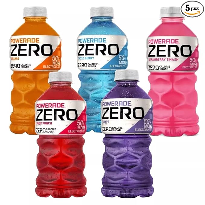 DD's Powerades Zero (28 oz 5 pk Variety)