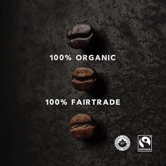 Kicking Horse Coffee Decaf Swiss Water Process Dark Roast Whole Bean 1 lb - Certified Organic Fairtrade Kosher Coffee