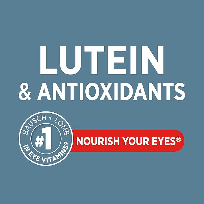 Ocuvite Eye Vitamin &amp Mineral Supplement Lutein &amp Antioxidant Vitamins A C E Zinc for Eye Health Vitamins for Eyes 120 Tablets (Pack of 2)