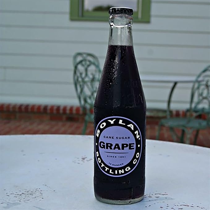 Boylan Grape Soda 12 fl oz 24 Count