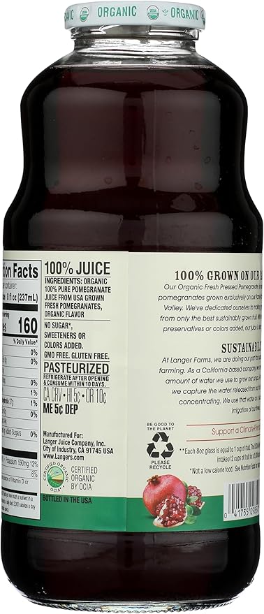 L Juice All Pomegranate 32 fz (pack of 6 ) ( Value Bulk Multi-pack)