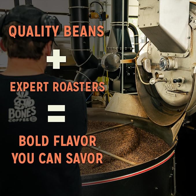 Bones Coffee Company Holy Cannoli Latte Baked Cannoli Flavored Coffee Medium Roast Ready To Drink Iced Coffee in Can 11 Fl Oz Can (12 Pack)