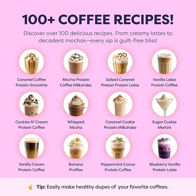 Cinnamon Sugar Churro Protein Iced Coffee - Premium Whey Protein &amp Instant Iced Coffees - 100% Natural Cold Brew - Zero Artificial Flavors &amp Sweeteners 80 mg Caffeine No Added Sugar 20 Serv