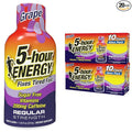 5-hour ENERGY Regular Strength Energy Shot 1.93oz 20-Pack – Sugar Free Caffeine Energy Booster with B-Vitamins &amp Amino Acids – Zero Calorie (20 Bottles – Single Flavor Grape Regular Strength)