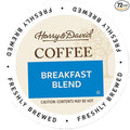 Harry &amp David Coffee in Single Serve Cups Compatible with Keurig K-Cup Brewers 72 Count (Breakfast Blend)