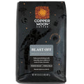 Copper Moon Strong Dark Roast Whole Bean Coffee Blast Off Blend 2 Lb