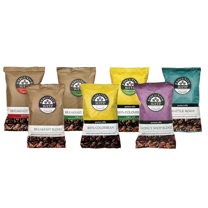 Executive Suite 100% Colombian Coffee 2 Oz. Box Of 42