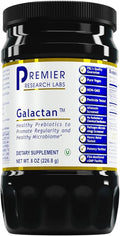 Premier Research Labs Galactan - Larch Arabinogalactan Powder for Men &amp Women Prebiotic Fiber Powder for Healthy Gut Microbiome Larch Tree Extract Calcium - 8 oz