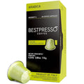 Bestpresso Coffee for Nespresso Original Machine 120 pods Certified Genuine Espresso Arabica Blend (Light Intensity) Pods Compatible with Nespresso Original 60 Days Satisfaction Guarantee