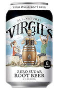 Virgil’s Zero Sugar Root Beer Great Tasting Zero Calorie Keto Friendly Soda (24- 12oz cans)