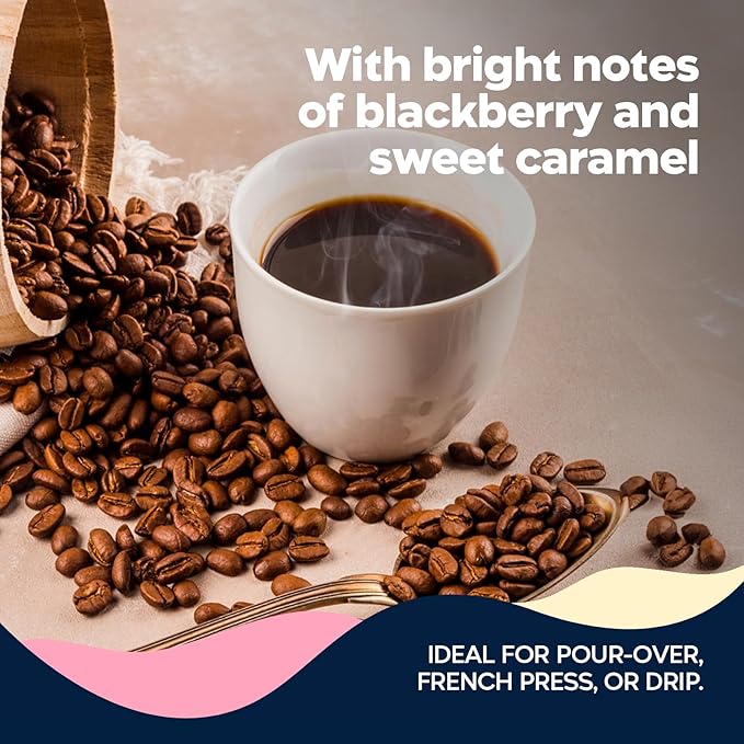 Juan Valdez Mujeres Cafeteras Whole Bean Coffee - Medium Roast Coffee Beans | 100% Colombian Coffee | 16 oz / 454 gr | A balanced coffee with flashes of sweet vanilla cherry blackberry and caramel n