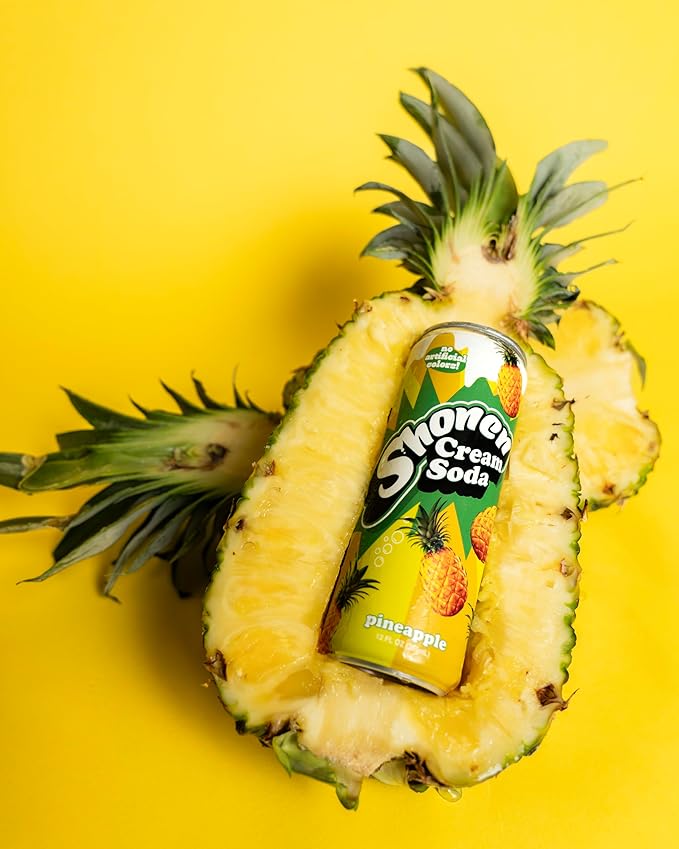 Shonen Soda - Pineapple Cream | 12 Fl Oz Can | 12-Pack
