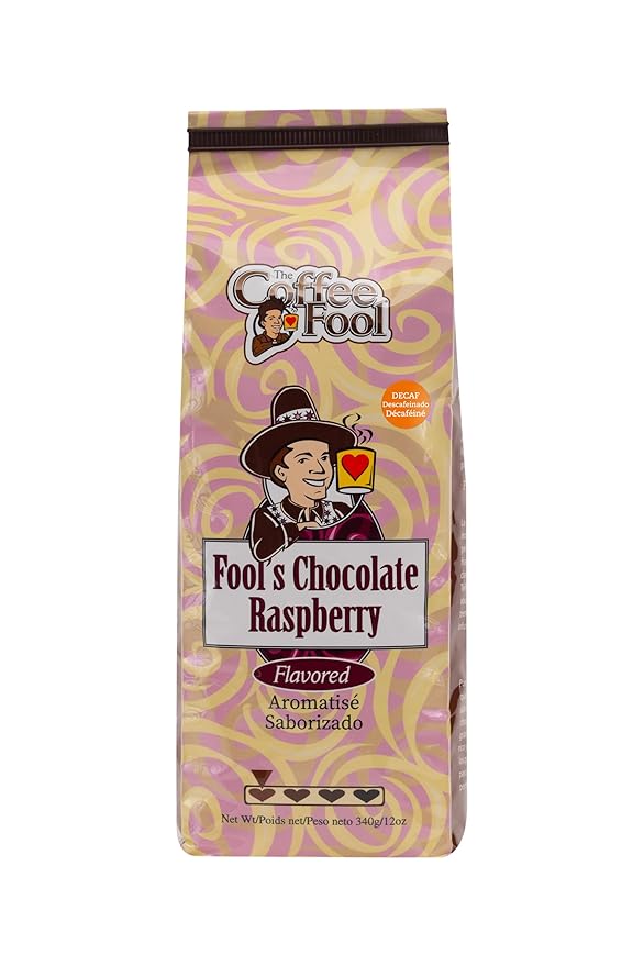 Coffee Fool's Decaf Chocolate Raspberry (Powder (Turkish))