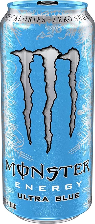 Monster Energy Ultra Zero Sugar Energy Drinks 16 ounce cans (Variety Pack 1 6 Cans)