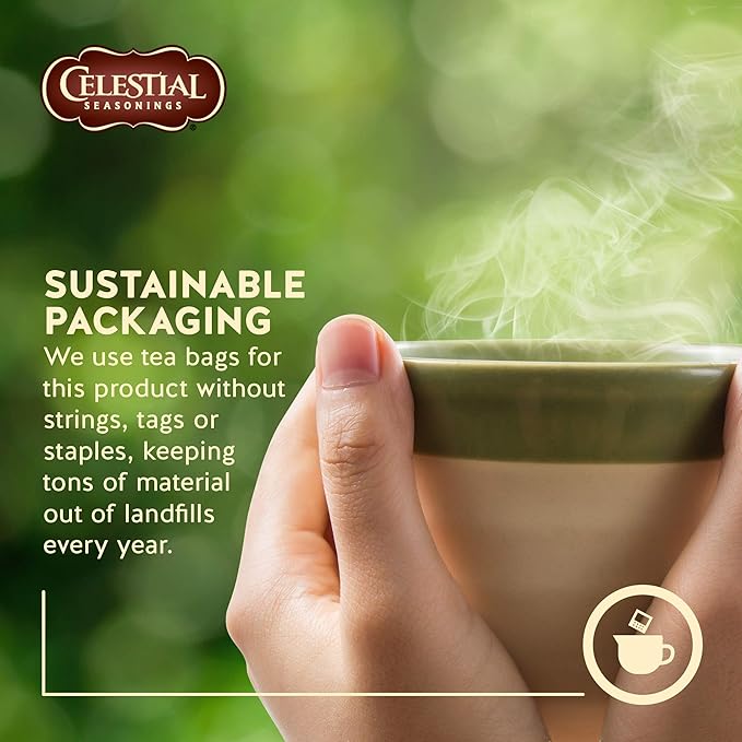 Celestial Seasonings Herb Tea Black Cherry Berry 20-count (Pack of6)