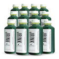 JRINK by Purée Easy Green Juice Cold Pressed Organic Fruit and Vegetable Blend Detox Cleanse Healthy Raw Greens Drink No Preservatives Juice Cleanse 16oz HDPE Bottles Pack of 12
