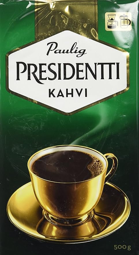 Paulig Presidentti Coffee Imported from Finland