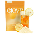Clevr Yuzu Lemonade Gut Supporting Electrolyte Hydration Mix – GLP-1 Friendly No Added Sugar – Coconut Water with Lemon Juice Trace Minerals &amp Probiotics – Caffeine-Free SuperTea – 18 Servings