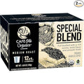 CAFE Olé Organics by H‑E‑B Medium Roast Special Blend Coffee Single Serve Cups 12 ct 2 Boxes
