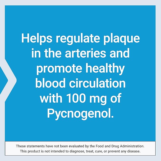 Life Extension Arterial Protect - Blood Pressure Supplement for Heart Health - with gotu kola and Pycnogenol Dried French Maritime Pine bark extracts - Gluten-Free Non-GMO Vegetarian - 30 Capsules