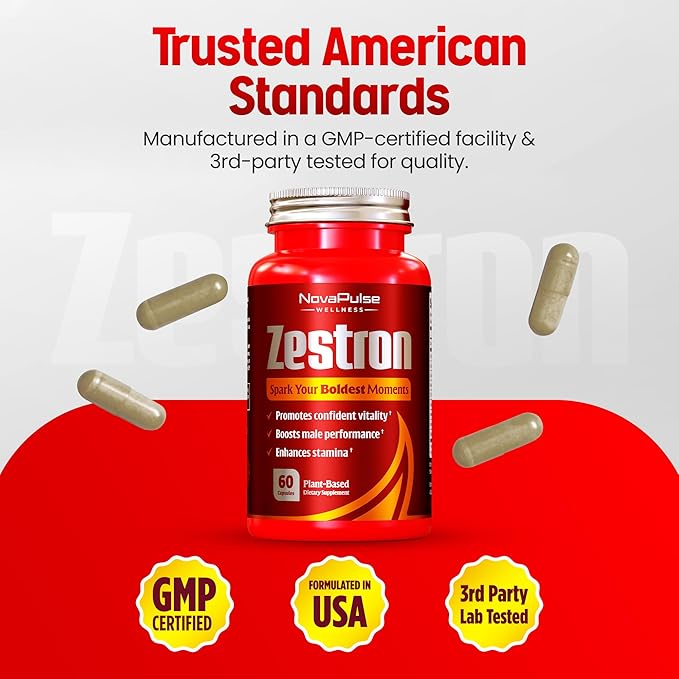 Male Enhancing Supplement Fast Acting Enlargement Pills for Men - Enhanced Size Drive Blood Flow Libido Testosterone Booster Strength Endurance - Boost Performance &amp Confidence - 60 Capsules