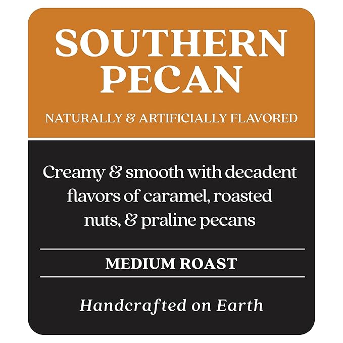 Copper Moon Single Serve Coffee Pods for Keurig K-Cup Brewers Medium Roast Southern Pecan Blend 36 Count