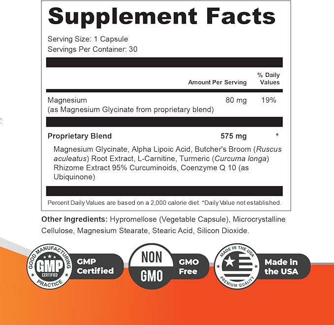 Arialief – Natural Supplement for Overall Wellness and Comfort – Made in USA Non-GMO Easy to Take 30 Capsules 6 Month Supply