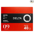 Delta Q - Qharacter Espresso Pods for Delta Q Machines - Intensity 9 Notes of Caramel and Dried Fruits 40 Capsules XL Pack