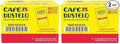 Cafe Bustelo Espresso Ground Coffee 2 oz Fraction Packs / 30ct Case (Pack of 2)