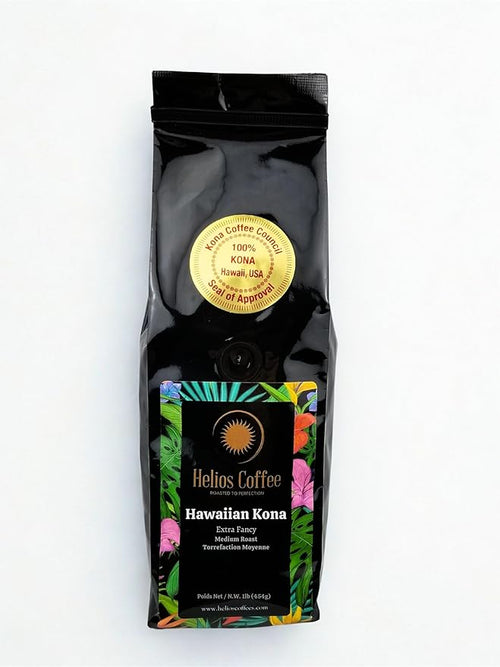 100% Hawaiian Kona Coffee Extra Fancy - Whole Bean - 1lb.