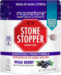 Stone Stopper Drink Mix Wild Berry Kidney Stone Prevention Calcium Oxalate Protector Alkali Citrate Support Developed by Urologists to Improve Hydration and Support Kidney Health 30 Day Supply