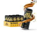 Beekeeper Black Cold Brew Coffee Drinks with Oregon Honey | 12 Pack Refreshing Iced Coffee - Unsweetened &amp Strong Arabica Brew 8 fl oz Ready-to-Drink Can - 180mg Natural Caffeine
