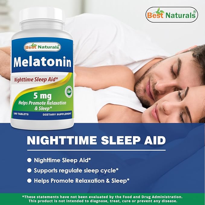 Melatonin 5 mg &amp Quercetin 1000 mg