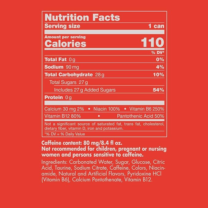 Red Bull Energy Drink Coconut Berry (Pack of 24) and Red Bull Red Edition Watermelon (Pack of 24)
