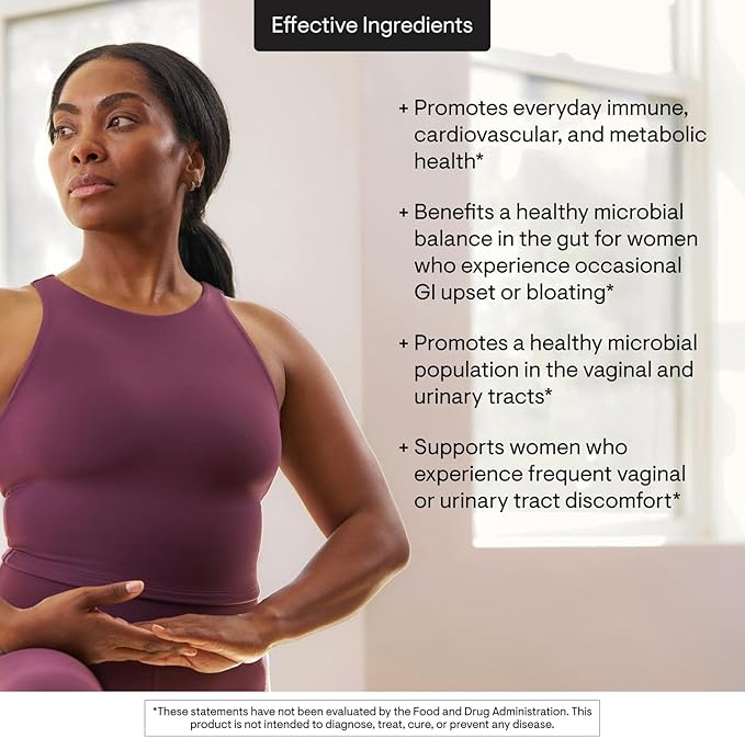 THORNE - Women's Daily Probiotic* - Shelf Stable Probiotic Supplement - Promotes Everyday Immune Cardiovascular &amp Metabolic Health* - 30 Servings