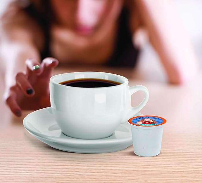 Crave Beverages Flavored Coffee Pods Sampler Compatible with 2.0 K-Cup Brewers Assorted Variety Pack 40 Count (Pack of 1)