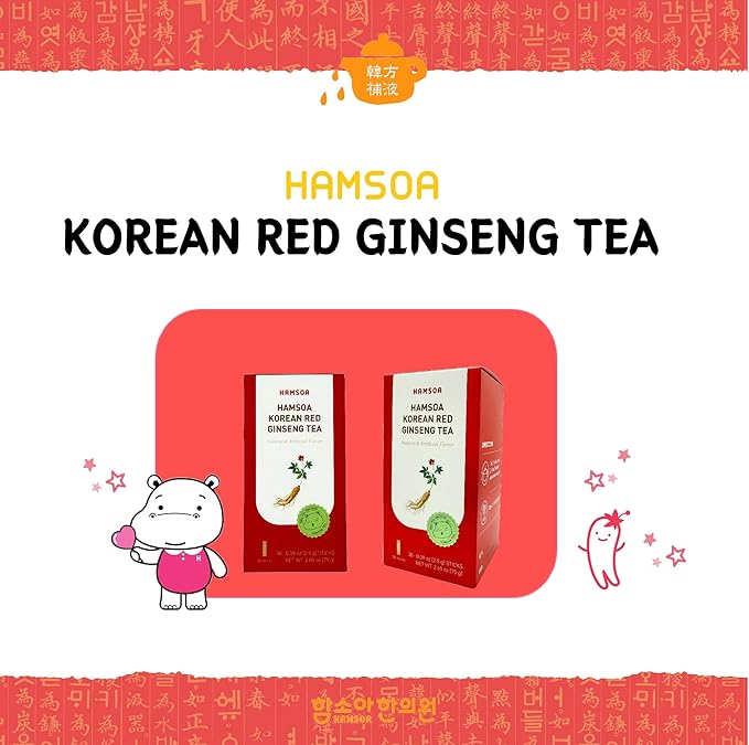 Korean Red Ginseng Tea Powder 30 Sticks