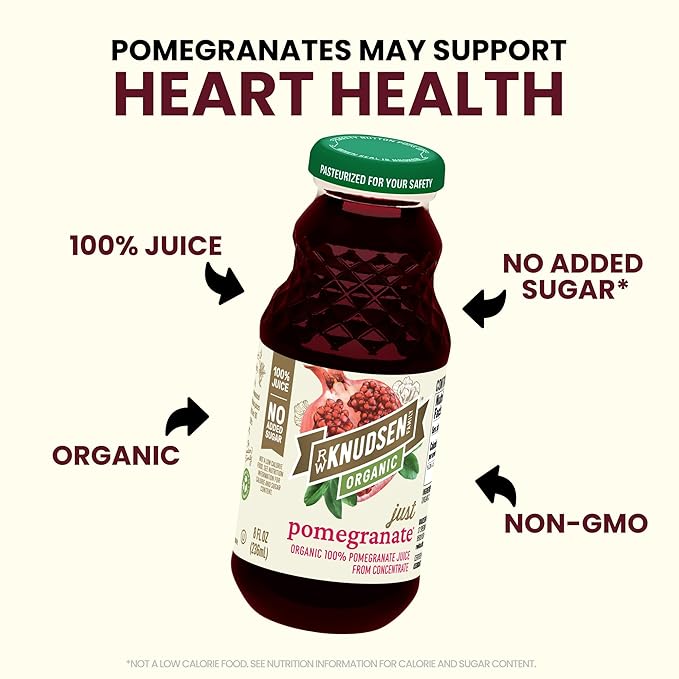 R.W. Knudsen Organic Pomegranate Juice 8 fl oz (12 Pack)