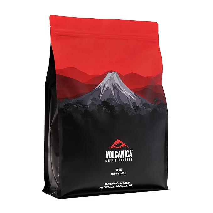 Island Breeze Flavored Decaf Coffee Whole Bean Fresh Roasted 5 lbs
