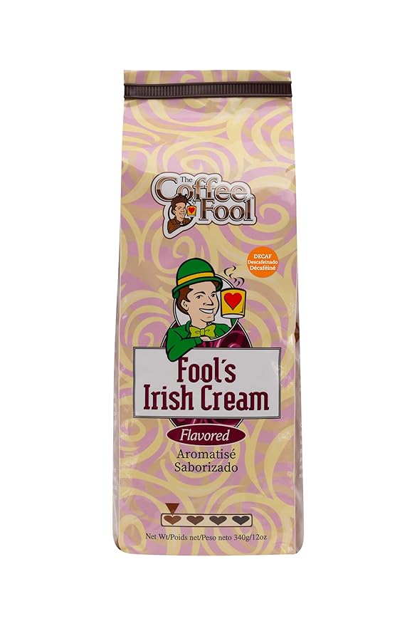 Coffee Fool's Decaf Irish Cream (Drip Grind)