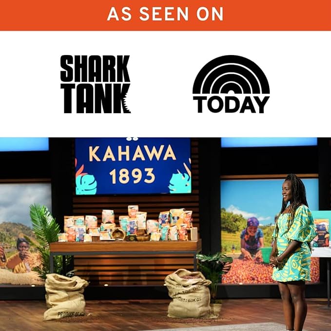 Kahawa 1893 Variety Pack Coffee K-Cup Pods - Safari &amp Serengeti Blend (40 Count) - As Seen on Shark Tank 2 Boxes Medium Roast + 2 Boxes Dark Roast Ethically &amp Sustainably Sourced