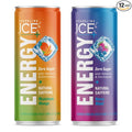 Sparkling Ice +ENERGY Maximum Mango and Sparkling Ice +ENERGY Berry Blast Sparkling Water. Energy drinks with Vitamins &amp Electrolytes Zero Sugar 12 fl oz Cans (Pack of 12 each)