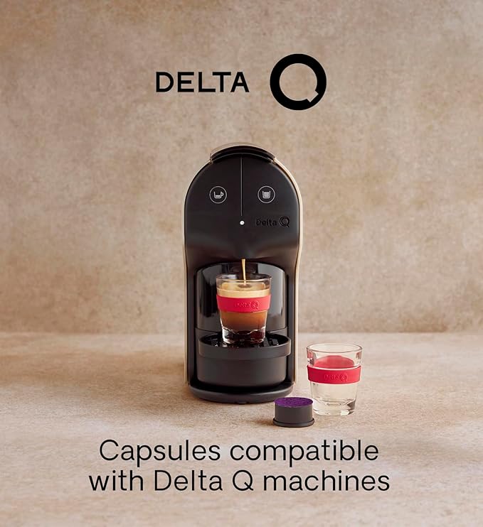 Delta Q MythiQ Espresso Pods for Delta Q machines Intensity 15 Notes of Cocoa Chocolate and Toasted Nuts XXL Pack - 80 Capsules